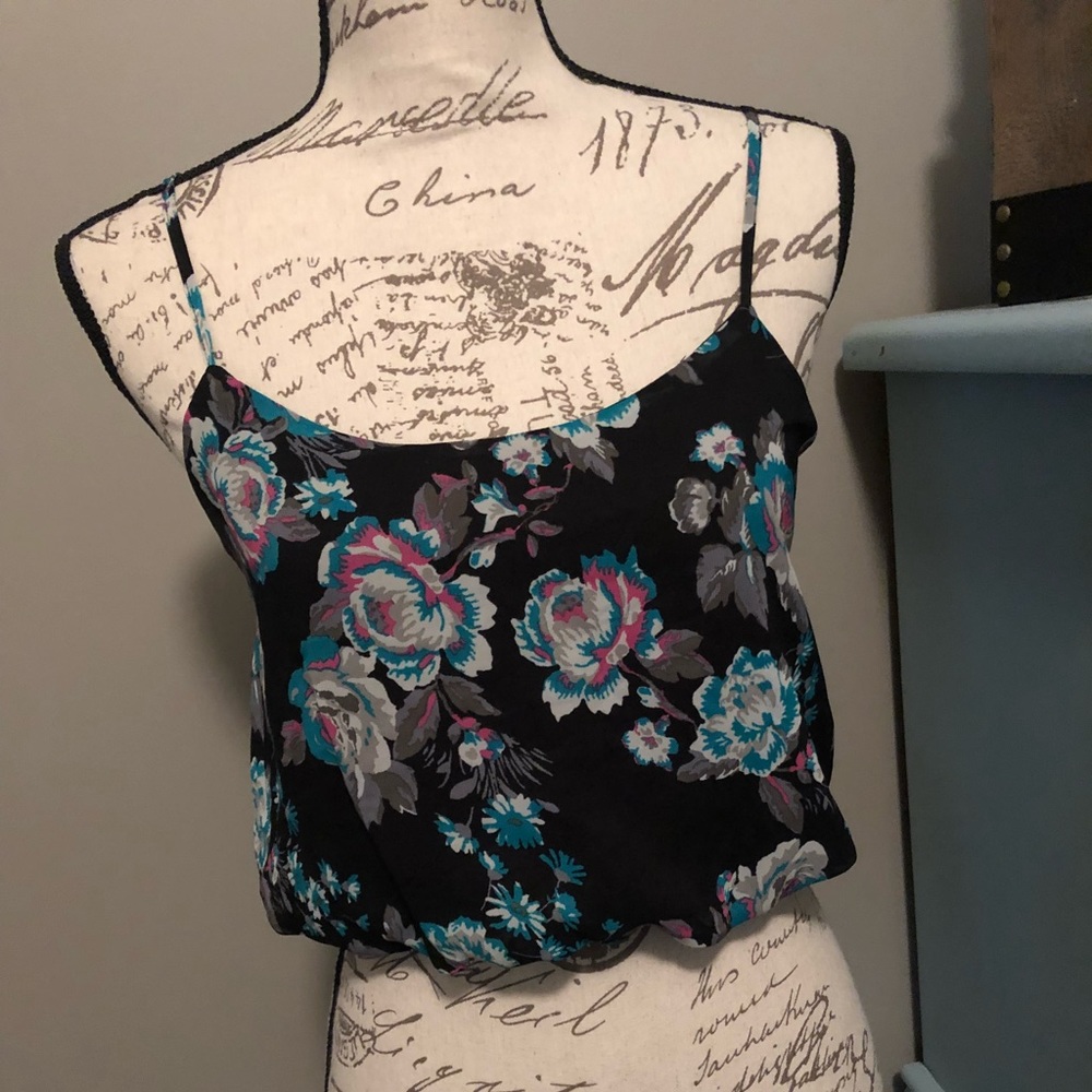 Floral tank top